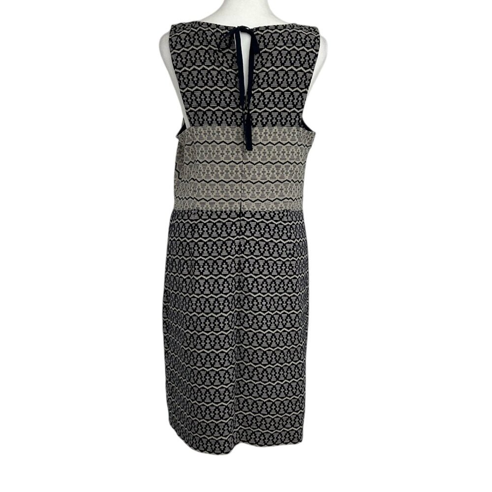 Ann‎ Taylor Loft Tapestry Geometric Pattern Sleeveless Dress (8) - Picture 4 of 13